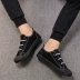 Giày siêu lửa mùa thu giày vải thoáng khí nam phiên bản Hàn Quốc của giày thủy triều xã hội phong cách giày lười ulzzang