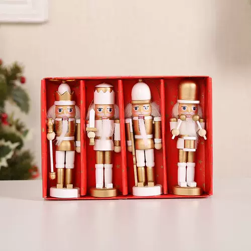 Деревянная подвеска, креативный комплект, кукла, новая коллекция, 12см, 4 предмета