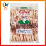 Замороженный большой утиный язык сырые пики, свежий язык, без трахеального вакуумного утиного языка замороженный язык, большой пик