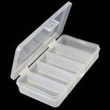 Белая пластиковая коробка, ферментированный клейкий рис, универсальный карандаш, 5 ячеек