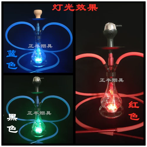 Арабский кальян, металлическая роскошная золотая вода, популярно в интернете, алюминиевый сплав, полный комплект