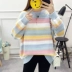 Bà bầu mặc mùa đông cộng với áo len cashmere dày nhung rộng kích cỡ áo sơ mi nữ mang thai ấm áp