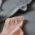 [Vớ Thiên Chúa sản xuất] mùa hè phần mỏng sợi tre bông ống ladies socks tinh khiết màu đen lỏng miệng vớ giản dị vớ họa tiết nữ đẹp Vớ sợi tre