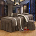 Beauty salon trải giường bốn bộ của tất cả các bông massage đặc biệt vật lý trị liệu giường bộ bốn bộ cao cấp đơn giản Châu Âu tùy chỉnh Trang bị tấm