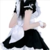 Nhật Bản màu đen và trắng hầu gái váy ông chủ hàng ngày lolita người giúp việc dễ thương lolita váy phù hợp với kích thước lớn
