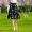 2018 mùa hè mới in váy trong phần dài của nữ cao eo đu lớn một từ váy mỏng giảm béo váy voan chân váy cá tính
