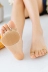 Vớ nữ mùa hè nông miệng ngón chân cái nửa vô hình thuyền socks set Nhật Bản cộng với pad trượt phần mỏng vớ ngón tay 5 cặp