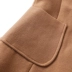 Chị chất lượng tốt mùa xuân áo sơ mi nữ Hàn Quốc phiên bản của màu rắn một nút dài tay áo len nữ mùa xuân và mùa thu mô hình đoạn ngắn Áo khoác ngắn