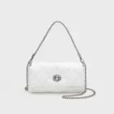 Цепь с ромбовидным узором, сумка, универсальный замок на одно плечо, ремешок для сумки, коллекция 2023