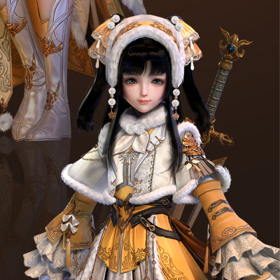 taobao agent [You Pai Rui] Jianwang Sanjian 3 Zefang Sword Tibetan Sword Loli COS clothing collection