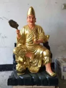 Jigong sống Phật đồ trang trí đồ đạc trong nhà phố Phong Thủy tượng Phật vật tư tôn giáo nhựa Jigong Phật tượng 1 meter 08 cao