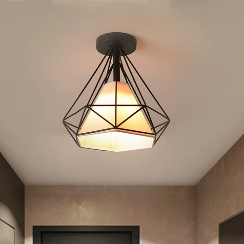 Скандинавская настольная лампа для беседки, современный и минималистичный потолочный светильник для коридора
