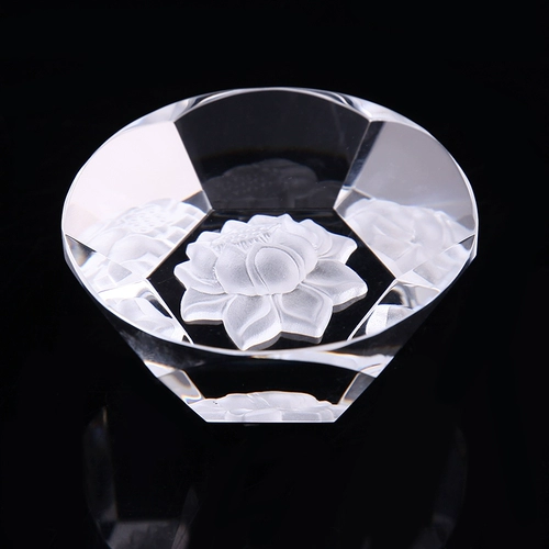 Ремесла 11 -летний магазин хрустальный стеклянный подарки настройка для различных форм в обработке резьбы в сборе