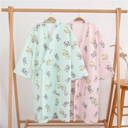 Áo choàng kimono Nhật Bản mùa thu và mùa đông phục vụ nhà bông