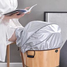 Пропаривание сумка 足浴盆木桶熏蒸布罩子专用罩蒸汽罩子桑拿罩保温套密封罩