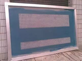 Алюминиевая сплава шелковая печать сетовая версия алюминиевой рамной сетки сетки