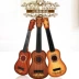 Trẻ em của đồ chơi đàn guitar có thể chơi nhạc cụ nhỏ guitar mini ukulele âm nhạc bé