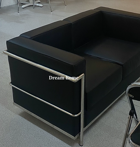 Dream Home Baohos Средний стиль простые современные гостиные студии ins blogger тот же кожаный диван