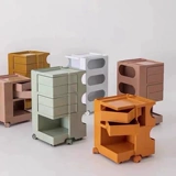 Мобильная корзина Dream Home Mobile Cart Studio Ins Designer Multi -Layer Herse Hore Cabinet Шкаф