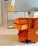 Мобильная корзина Dream Home Mobile Cart Studio Ins Designer Multi -Layer Herse Hore Cabinet Шкаф