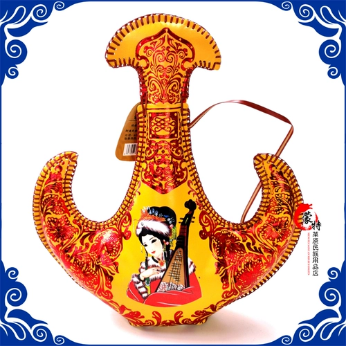 Кожаный кувшин в внутренней Монголии Специальное мастерство кожа