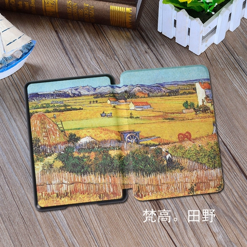 New Kindlej9g29r Молодежный силиконовый мягкий корпус 658 Светлый свет Collis van Gogh кожа