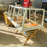 Bánh mì Tủ Bánh mì Hiển thị Tủ Bánh mì Đứng Showcase Kệ Bánh Cửa hàng Tủ trưng bày Tủ bên Tủ kính Rắn Gỗ Đảo Tủ