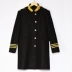 Thủy triều của nam giới áo gió thời trang giản dị lãnh chúa thêu đứng cổ áo len coat với cùng một phong cách cloak coat xz7001