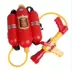 Trẻ em lính cứu hỏa vest vest dịch vụ cứu hỏa đạo cụ đồ chơi súng nước phù hợp với kinh nghiệm chuyên nghiệp Hiệu suất cosplay - Trang phục Trang phục