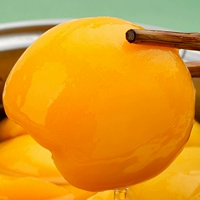 Выйти из корейской сахарной воды желтые персиковые банки 425G* 1 банка консервированной сахарной воды Экспорт корейский корейский корейский фрукт