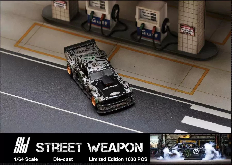 Street Weapon SW Limited 1:64 Explosion Mustang Hoonicorn F-150 модель автомобиля