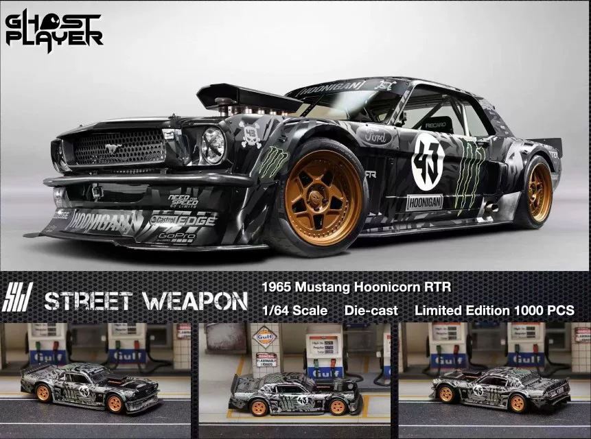 Street Weapon SW Limited 1:64 Explosion Mustang Hoonicorn F-150 модель автомобиля