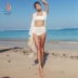 Bộ đồ bơi ba mảnh nữ 2019 bikini mới gợi cảm eo cao đã được chia mảnh áo tắm mỏng kiểu áo tắm mùa xuân nóng bỏng - Bikinis