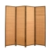 Vách ngăn gỗ tre di động có thể gấp gọn tấm bình phong phong cách tối giản