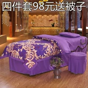 Beauty giường bedspread váy bedspread giường vẻ đẹp gia đình đặc biệt bốn rộng generic vận chuyển tay áo phân áp dụng khăn trải giường vải lanh - Váy Petti