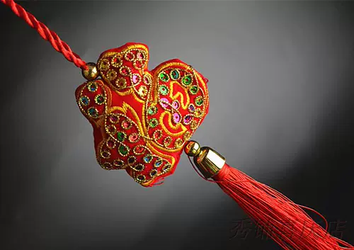 Китайская вышивка, праздничнные блестки для ногтей, небольшая сумка, подвеска, с вышивкой, подарок на день рождения