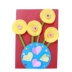Lễ Tạ ơn hoa ba chiều thiệp chúc mừng Trẻ em handmade viết tay thiệp mẫu giáo sáng tạo tự làm gói vật liệu dán đồ chơi lắp ráp Handmade / Creative DIY