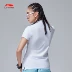 Li Ning áo sơ mi ngắn tay nữ thể thao đời mới trang phục thể thao giản dị APLN128 - Áo polo thể thao áo phông polo nam Áo polo thể thao