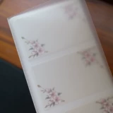 Три -INCH PP Frosted Cover Pages вставленные альбом Business Bank Card Книга 84 Access Free Shipping