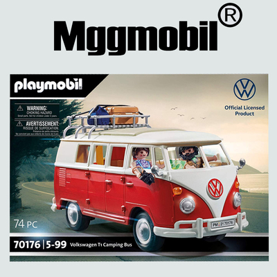 Playmobil 摩比世界 70176 大眾T1房車積木模型