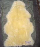 Цингхай -Тибет Плато Специальные продукты, вся овчина, желтый и белый цвет, около 130 см в длину