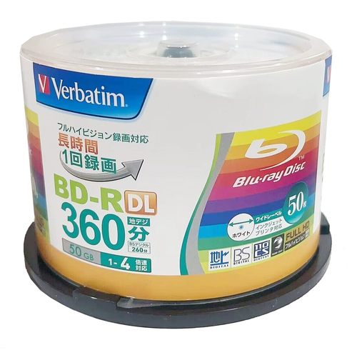 Сингапурская престижная пластина Blu-ray Record 50G BD-R DL 1-4X Файл-файл CAN