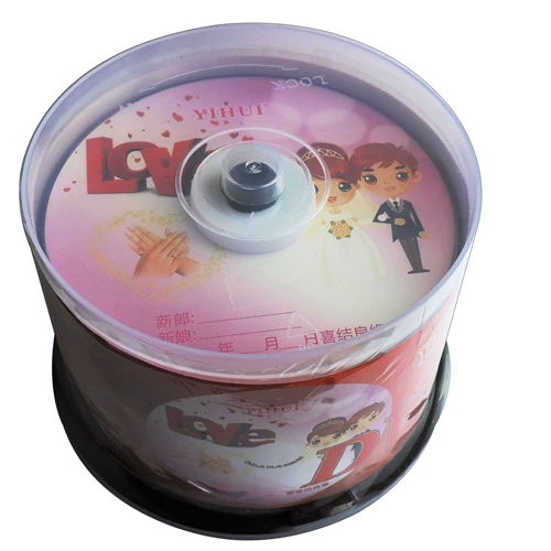 DVD+R DL Свадебная пустая горелка 50 таблетки стволов с DVD+R DL Wedding