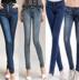Street gian hàng cung cấp bán buôn mùa xuân của phụ nữ jeans thời trang Slim kích thước lớn ladies denim quần chợ đêm cửa hàng Quần jean