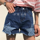 Cửa hàng vật lý gian hàng cung cấp bán buôn mùa hè Hàn Quốc phụ nữ quần short denim phụ nữ quần jean sinh viên quần short thời trang công sở nữ cao cấp Quần jean