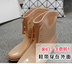 Mùa hè thời trang đích thực cộng với nhung cúi mưa khởi động của phụ nữ giày Hàn Quốc ống ngắn giày cao su giày nước của phụ nữ không trượt khởi động phụ nữ Rainshoes