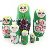 Поставки куклы, куклы, российская куколка деревянные куклы, семислойная краска, кукольная мебель