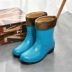 Trong giày ống đi mưa nữ cộng với nhung ấm đôi giày đi mưa chống trượt của phụ nữ ủng đi mưa cao cổ Rainshoes