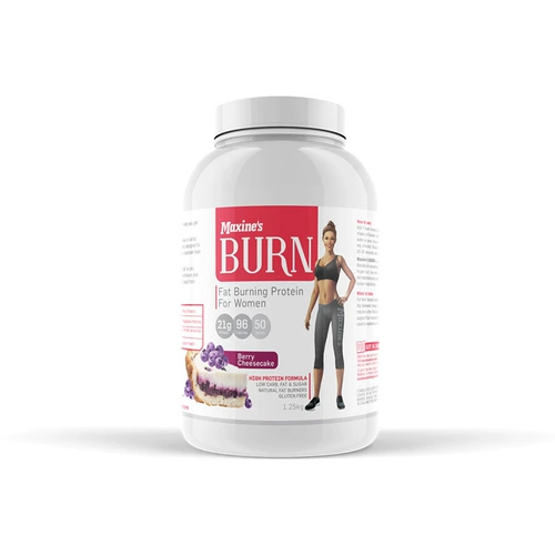 Maxine's Burn Ms. Shade Milky Protein Powder Высота