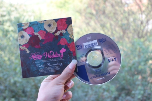 Свадебный диск Bag PP Bag CD CD Bag Bag Paper Paper CD упаковочный пакет свадебный компакт -диск коробка